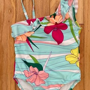 Toddler girl one piece swimsuit